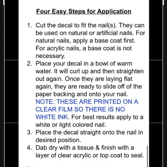 💌BO/GO$6 bewitched Halloween water Transfer Nail Decals - Picture 4 of 4